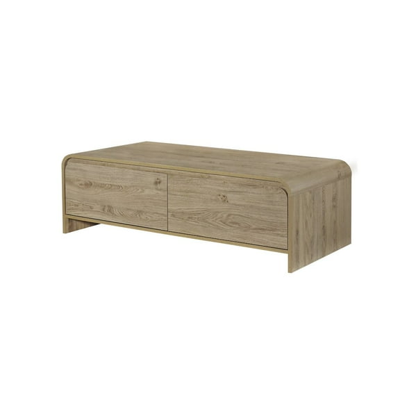 New Classic Furniture Mara Wood Coffee Table/Cocktail Table in Natural