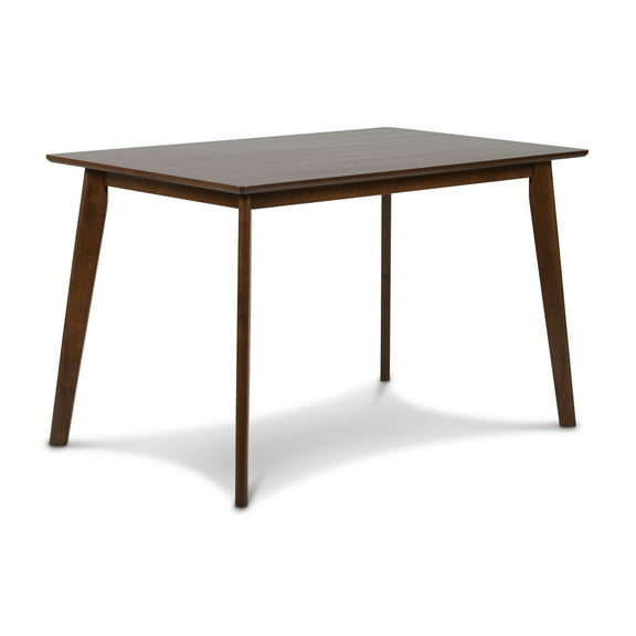 New Classic Furniture Morocco 7-Piece Mid-Century Wood Dining Set in Light Gray