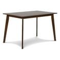 thumbnail image 1 of New Classic Furniture Morocco Rectangle Wood Dining Table in Walnut Brown, 1 of 6