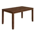 thumbnail image 1 of New Classic Furniture Pascal Wood Rectangular Dining Table in Walnut, 1 of 6