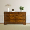 thumbnail image 1 of New Classic Furniture Sheridan Solid Wood Dresser in Burnished Cherry, 1 of 6