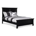 thumbnail image 1 of New Classic Furniture Tamarack Contemporary Solid Wood 4/6 Full Bed in Black, 1 of 8