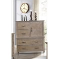 thumbnail image 1 of New Classic Furniture Tybee Wood 2-piece Bachelor's Chest in Sand, 1 of 7