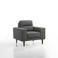 thumbnail image 1 of New Classic Furniture Vale Polyester Fabric Upholstered Arm Chair in Gray, 1 of 7
