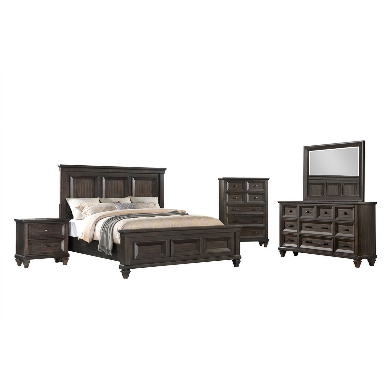 New Classic Sevilla Nightstand in Walnut