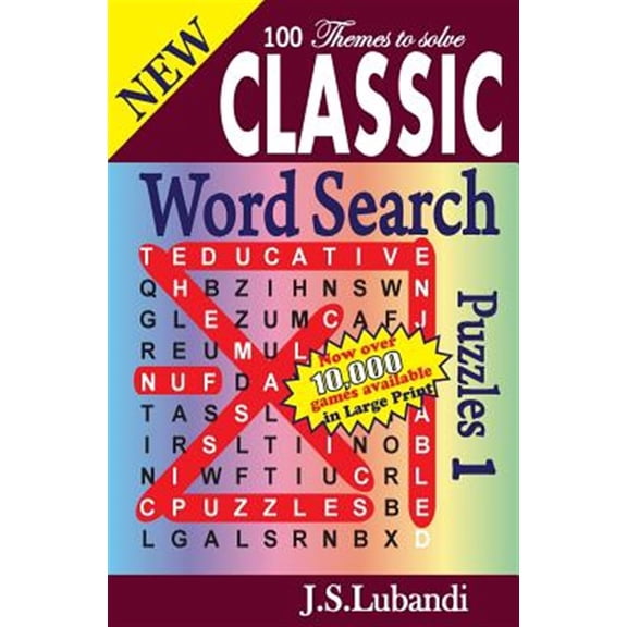 New Classic Word Search Puzzles.: New Classic Word Search Puzzles. (Paperback)