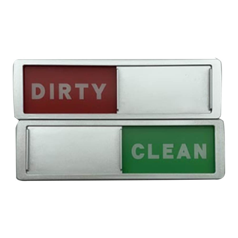 New Clean Dirty Dishwasher Sign Easy Read NonScratch