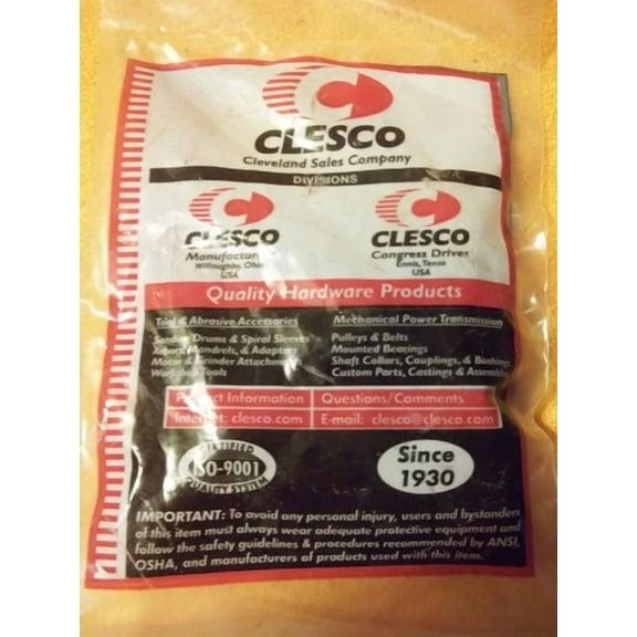 New Clesco M-3 Wheel Mandrel Set 1/4" X 3/8" 1/4 Shank For Grinders / Drills