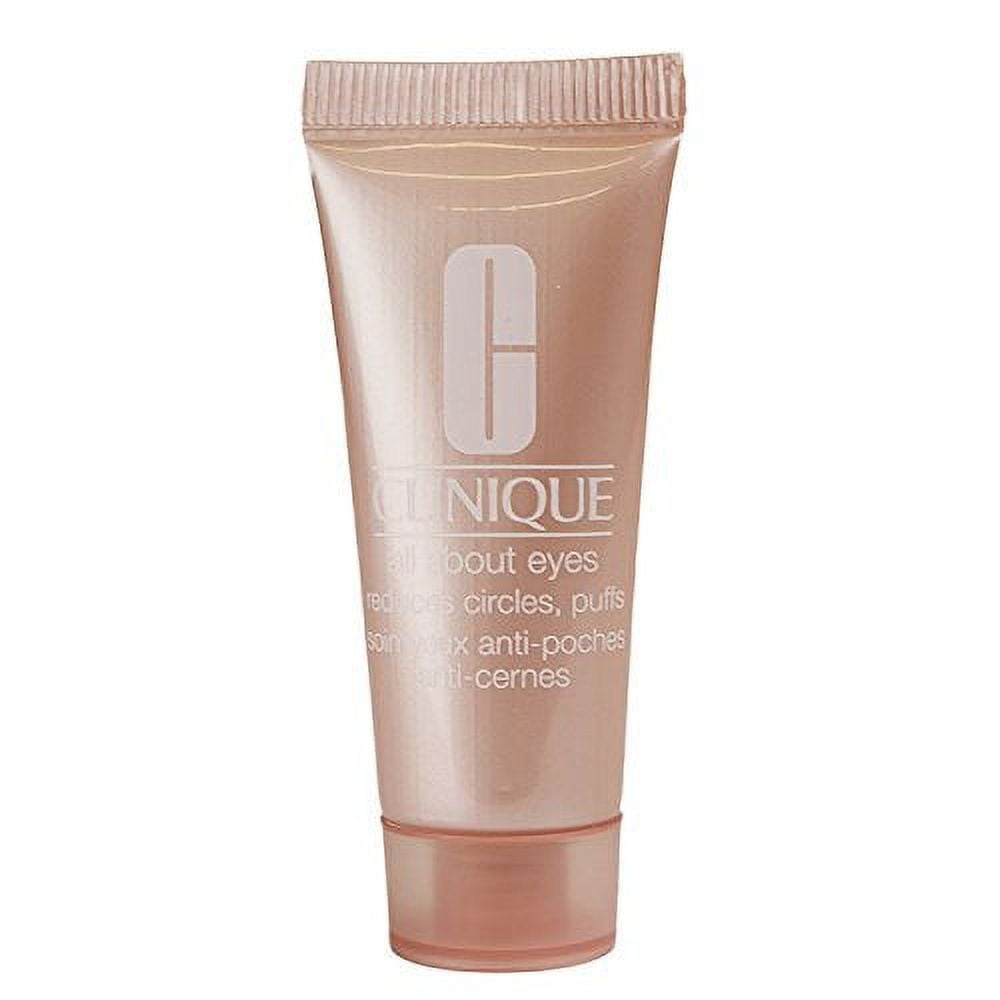 New Clinique All About Eyes Eye Cream Reduces Full Size Tube .5 Oz 15 Ml