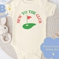 thumbnail image 1 of New To The Club Onesie, Retro Golf Club Baby Bodysuit, Future Golfer Onesie, Little Golfer Baby Bodysuit, New To Golf Club Gift Cute Baby Onesie, BABY BODYSUIT LAT 4424, 1 of 3