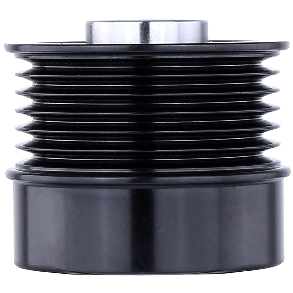 Rareelectrical NEW CLUTCH PULLEY COMPATIBLE WITH FREIGHTLINER F-228824.07 611-155-02-15 6111550315 230292 NEW 6 GROOVE CLUTCH PULLEY IS COMPATIBLE WITH VOLVO 9472909 021040