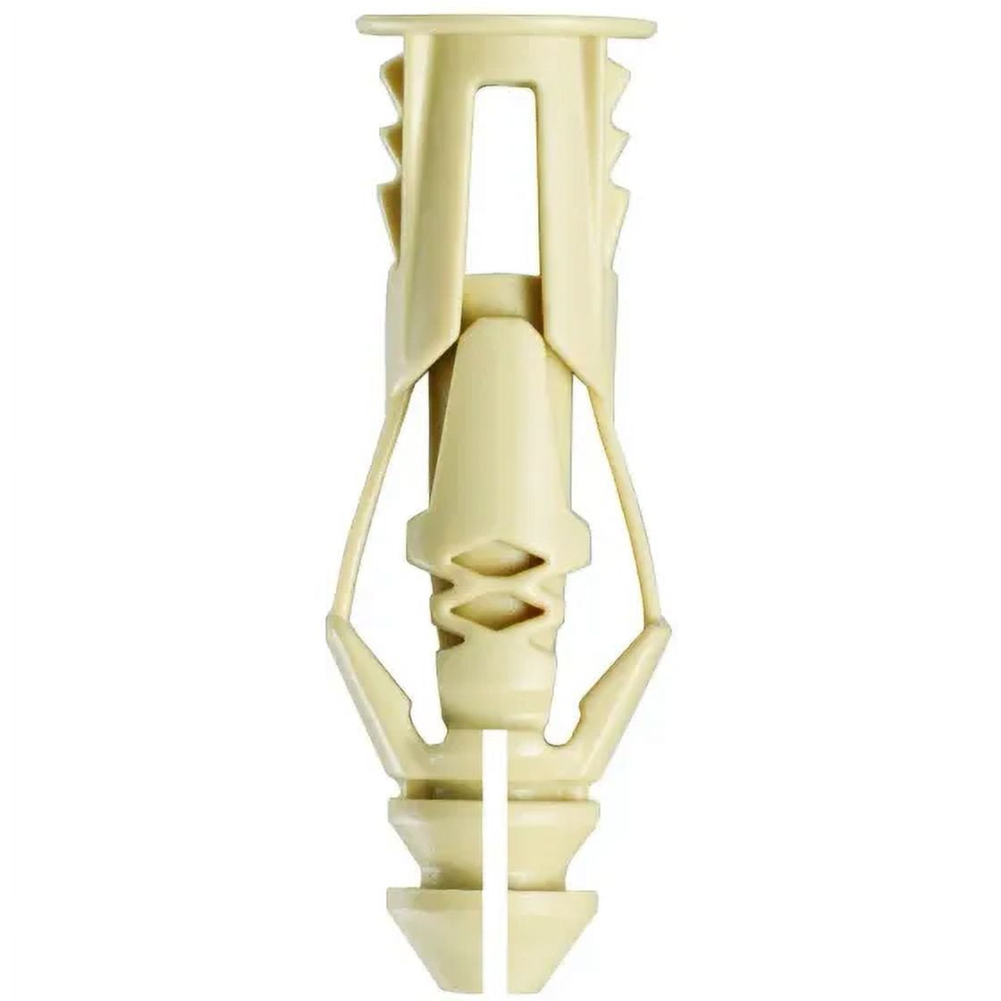 New Cobra Anchors 170R Triplegrip Triple Grip Wall Anchors 6 Beige With Screws 20 Pack