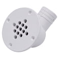 thumbnail image 1 of T-M Marine 90-Degree Cockpit Scupper Drain - White, 1 of 3