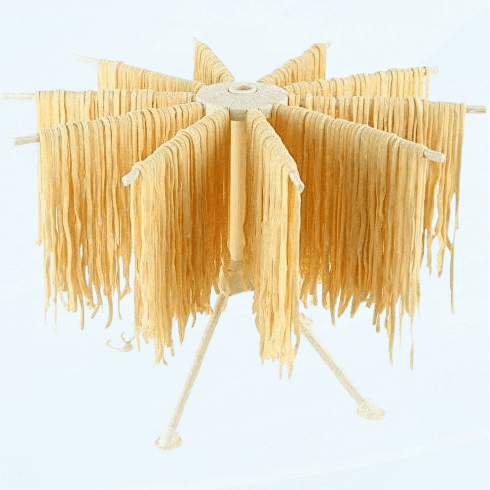 New Collapsible Pasta Drying Rack- Plastic Household Noodle Stander ...