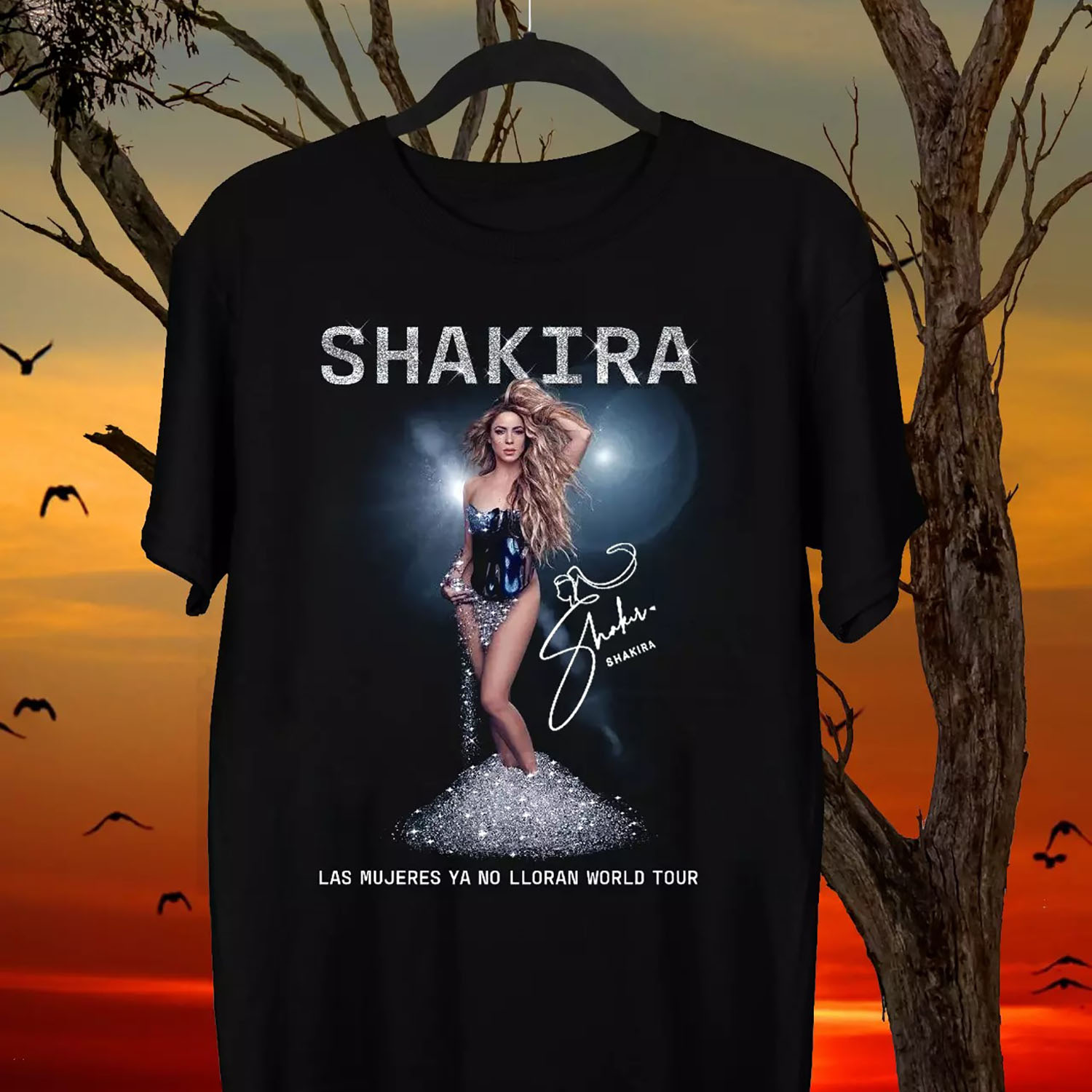 New Collection 2024 Shakira Tour Shirt Las Mujeres Ya No S2345XL