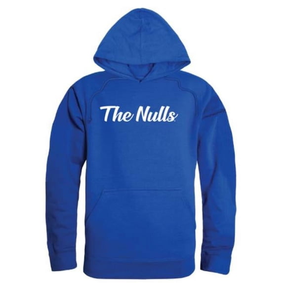 New College Script Hoodie, Royal - Small