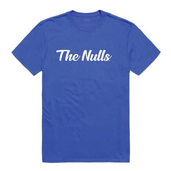 New College Script T-Shirt, Royal - 2XL