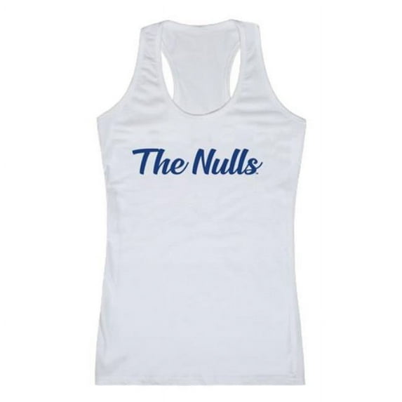 New College Script Tank Top, White - Extra Large