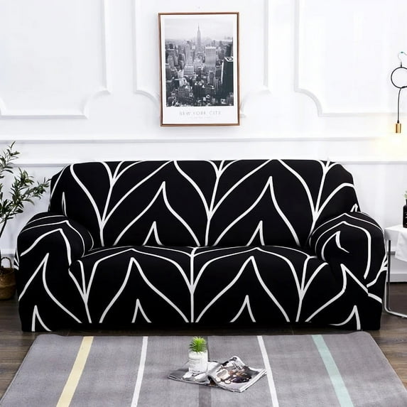 New Color Geometric Sofa Cover Spandex for Living Room Elastic Material Sofa Loveseat Chair Slipcovers Couch Covers Fundas Sofa