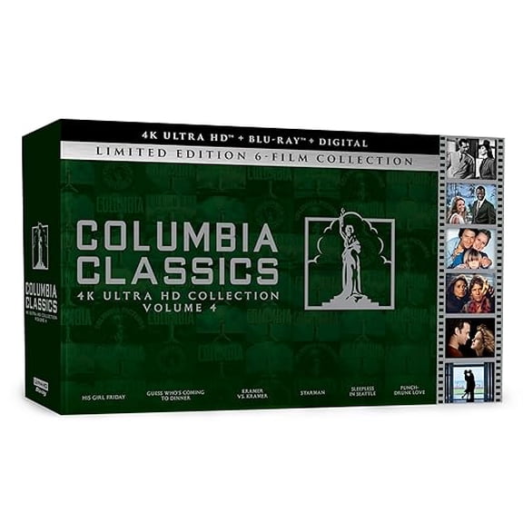 Columbia Classics 4K Ultra HD Collection Volume 4 (4K Ultra HD + Blu-Ray + Digital Copy) with Exclusive 80-page full Color Collectible Book