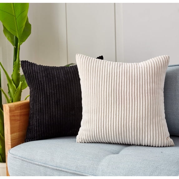 New Combo Set of 2 Pillow Covers With Inserts III
