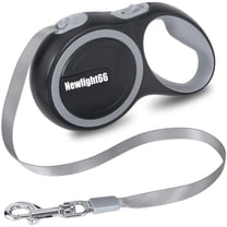 New Retractable Dog Leash For Large Dogs, Heavy Duty Dog Leash Retractable 16 ft Gray (for Dogs up to 80 lbs)-Newlight66