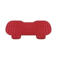 thumbnail image 1 of New Comfortable Velvet Non Slide Winter Car Seat Cover Rear Seat Cover Rear Flocking Cloth Cushion Auto Protector Mat Pad RED, 1 of 8