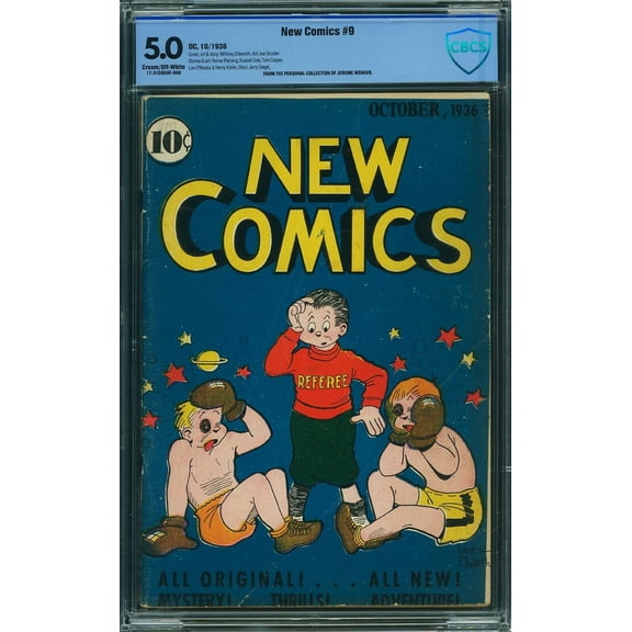 New Comics #9 - CBCS 5 Comic Book