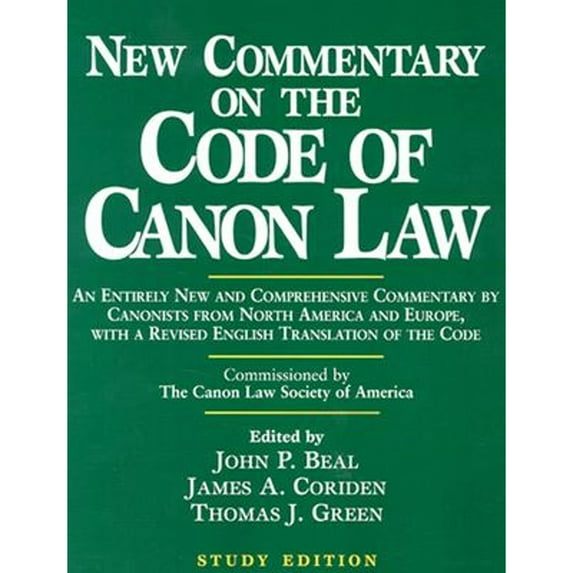 Pre-Owned New Commentary on the Code of Canon Law (Paperback) 9780809140664