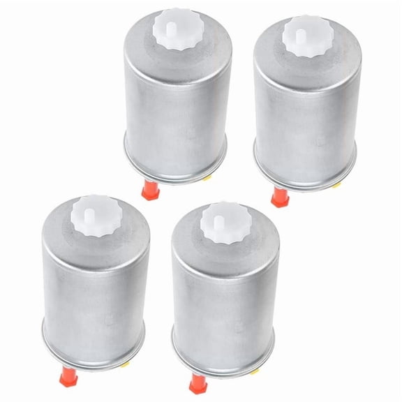 New Complete 4-Pack Fuel Filter Compatible with Ssangyong Actyon Kyron Rexton Rodius, Replaces ADG02342 WK8293