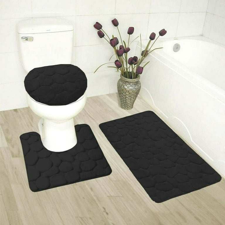 Rock shower mat top