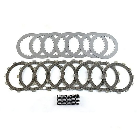OEM Grade Complete Clutch Kit Friction Steel Plates Springs Gasket Compatible with 2004-2007 Honda CRF250R CRF 250R 249cc DOHC 4-Valve 4-Stroke Liquid-Cooled Motocross MX Dirt Bike