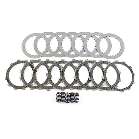 OEM Grade Complete Clutch Kit Friction Steel Plates Springs Gasket Compatible with 2004-2017 Honda CRF250R CRF250X 249cc DOHC 4-Valve 4-Stroke Liquid-Cooled MX Enduro 22201-KRN-670