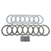 Complete Clutch Plate Kit With Heavy Duty Springs Compatible with 2007-2009 Suzuki RM-Z250 RMZ250 RMZ 250 249cc DOHC 4-Stroke Liquid-Cooled MX Motocross Dirt Bike 21442-10H00