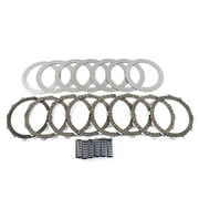 Clutch Friction Steel Plates Springs Kit Compatible with 2008-2025 Suzuki RM-Z450 RMZ450 RMX450Z 449cc DOHC 4-Valve 4-Stroke Liquid-Cooled MX Enduro Motocross 21451-28H00