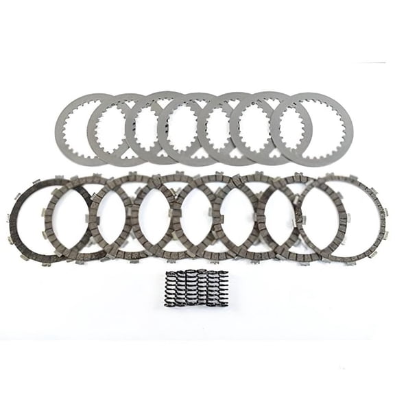 Complete Clutch Plate Kit With Heavy Duty Springs Compatible with 2006-2025 Yamaha Raptor 700 700R YFM700R 686cc SOHC 4-Valve Single Cylinder 4-Stroke 90501-230E4-00 5TA-16321-00-00