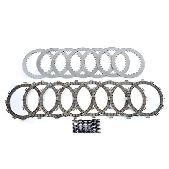 Complete Clutch Plate Kit With Heavy Duty Springs Compatible with 2014-2021 Yamaha YZ450F YZ 450F 449cc DOHC 4-Valve 4-Stroke Liquid-Cooled MX Motocross Dirt Bike 90501-206L7-00