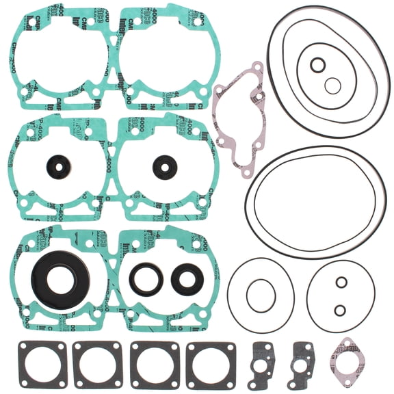 New Complete Gasket Kit w/ Oil Seals Compatible with Ski-Doo Formula Deluxe 670 670cc 1999