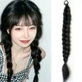 thumbnail image 1 of New Concubine Synthetic Bubble Twist Ponytail High Elastic Wig Woman Hair Side Natural Lantern Braid, 1 of 40