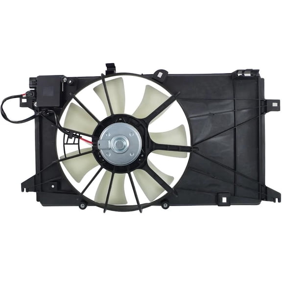 New Control Module Cooling Fan Assembly Compatible With Mazda 5 Grand Touring 4 Cyl 2.3L 5 Gt 4 Cyl 2.3L 5 Gs 4 5 Sport 2006-2010 By Ma3115137 Lfb715025c M160955