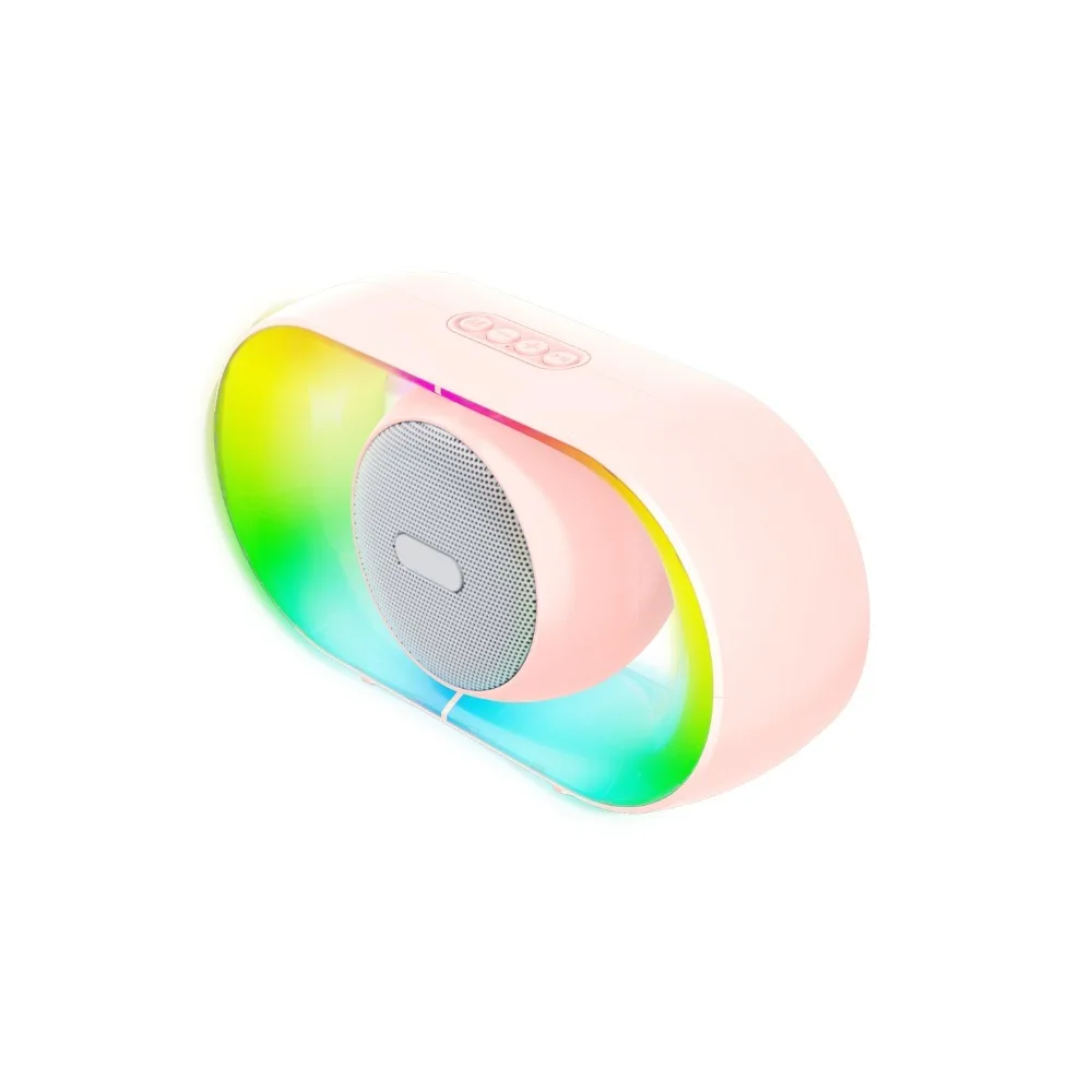 New Cool Desktop Creative Bluetooth 5.3 Speaker Outdoor Wireless Card Insertion FM Radio Subwoofer Speaker TWS Series Speaker