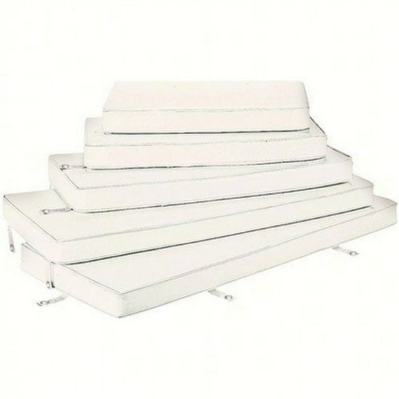 New Cooler Cushion seachoice 76861 Snap Straps Fits 162 Qt. White 40" x 17" x 3-1/8"