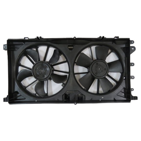 New Cooling Fan Assembly Compatible With Ford F-150 Lariat Crew Cab Pickup 5.0L V8 5038cc 307ci F-150 STX Extended Cab Pickup 5.0L V8 5038cc 307ci 2023-2025 By RL3Z 8C607 C 625490