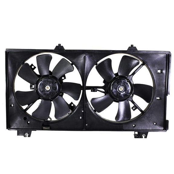 New Cooling Fan Is Compatible With Mazda 6 S Ds Se Es Lx Dx 3.0L 2003-2004 by Part Numbers AJ57-15-025N AJ5715025N AJ57-15-150A AJ5715150A AJ57-15-210C AJ5715210C AJ58-15-150 AJ5815150 AJB415025E