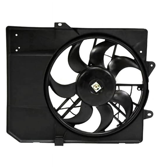 New Cooling Fan Compatible With Ford Escort 1997-1998 by Part Numbers F7CZ-8C607-BE F7CZ8C607BE F8CZ-8C607-BA F8CZ8C607BA FO3115113