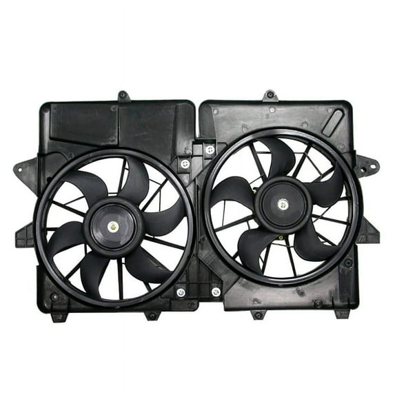 New Cooling Fan Is Compatible With Ford Escape Xlt No Boundaries 2005 by Part Number 5L8Z-8C607-BF 5L8Z8C607BF FO3115159