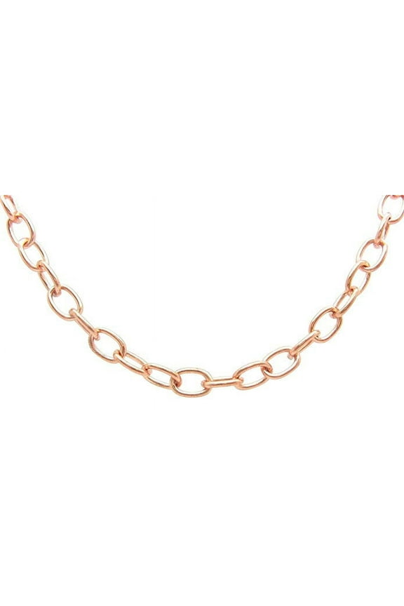 New Copper Chain CN627G - 3/16" wide - Available in lengths 16 to 30 inch