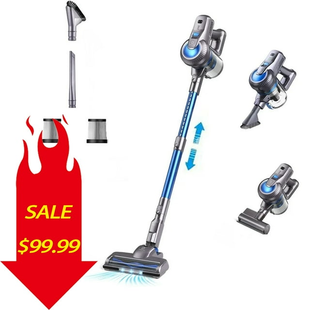 New Cordless Vacuums Cleaner,23000PA Cordless Vacuum,4 in 1 Handheld