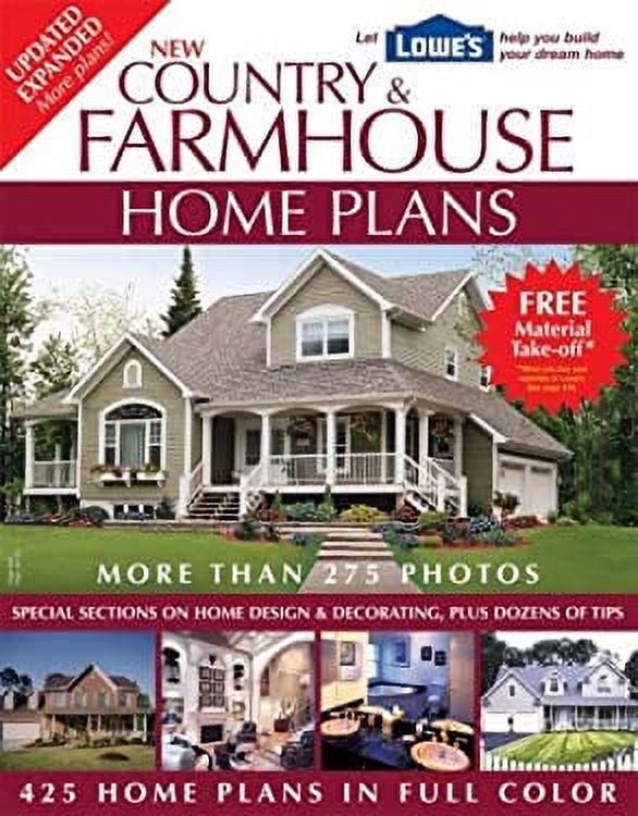 Pre-Owned New Country & Farmhouse Home Plans (Paperback) by Creative Homeowner (Editor)