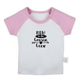thumbnail image 1 of New to the Cousin Crew Funny T shirt For Baby, Newborn Babies T-shirts, Infant Tops, 0-24M Kids Graphic Tees Clothing (Short Pink Raglan T-shirt, 0-6 Months), 1 of 4
